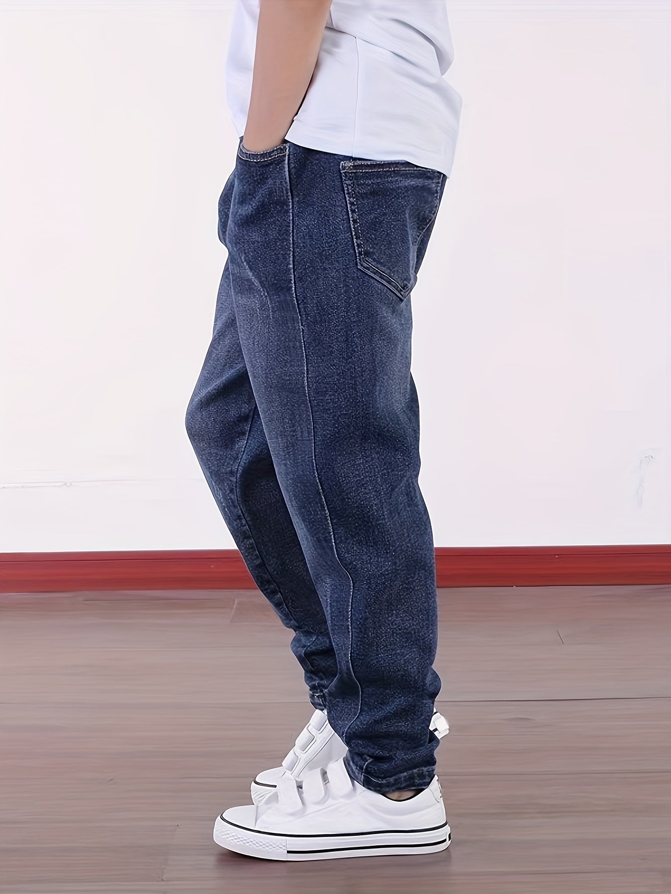 Boys' Slim Fit Casual Denim Jeans with Stretch