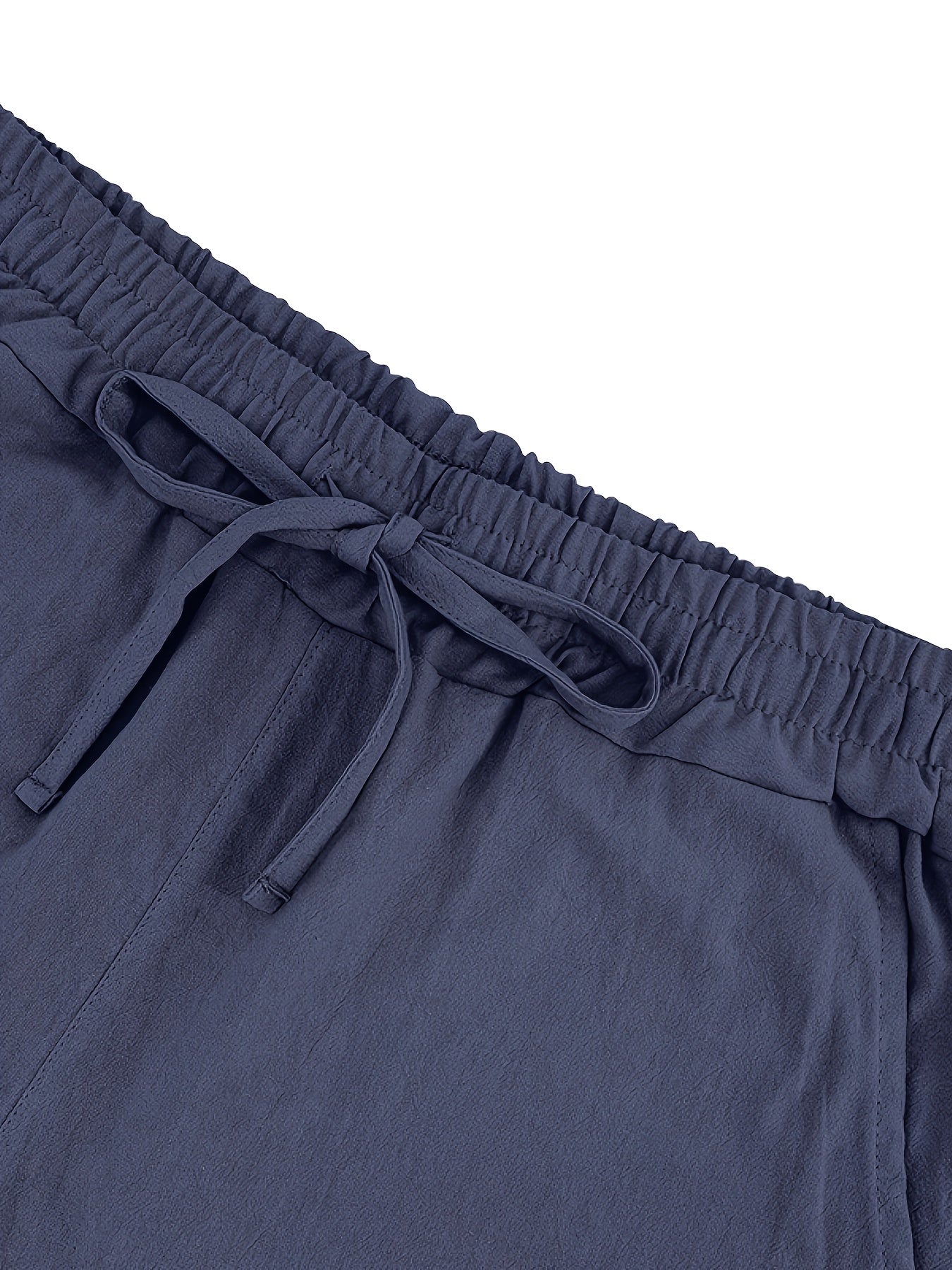 Essential for a Cool Summer! Men's Linen Shirt & Shorts Set, Comfortable Casual Outing Choice - Simple Beach Vacation Style Solid Color Linen