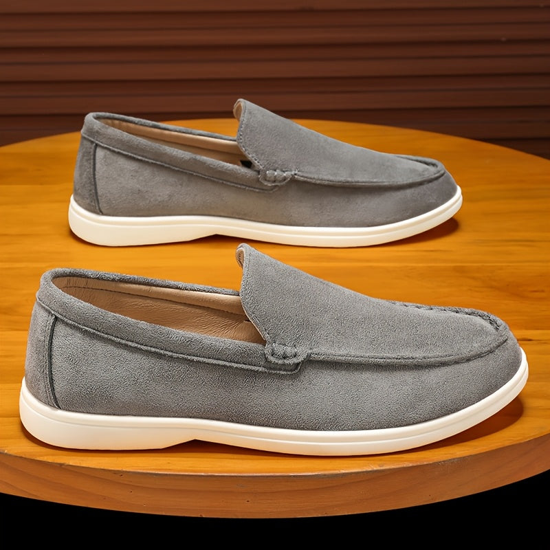 Men's Casual Slip-On Loafers Vintage Style All-Season
