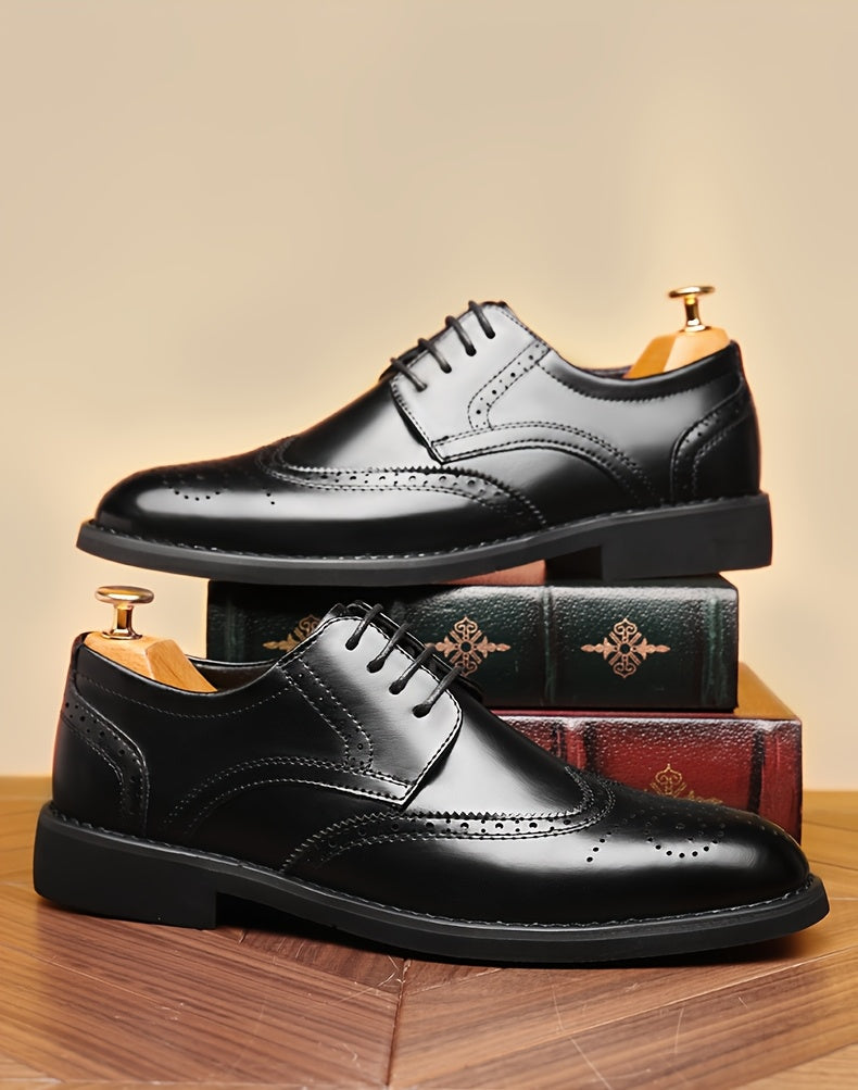Men's Carved Business Formal Casual Shoes 6661