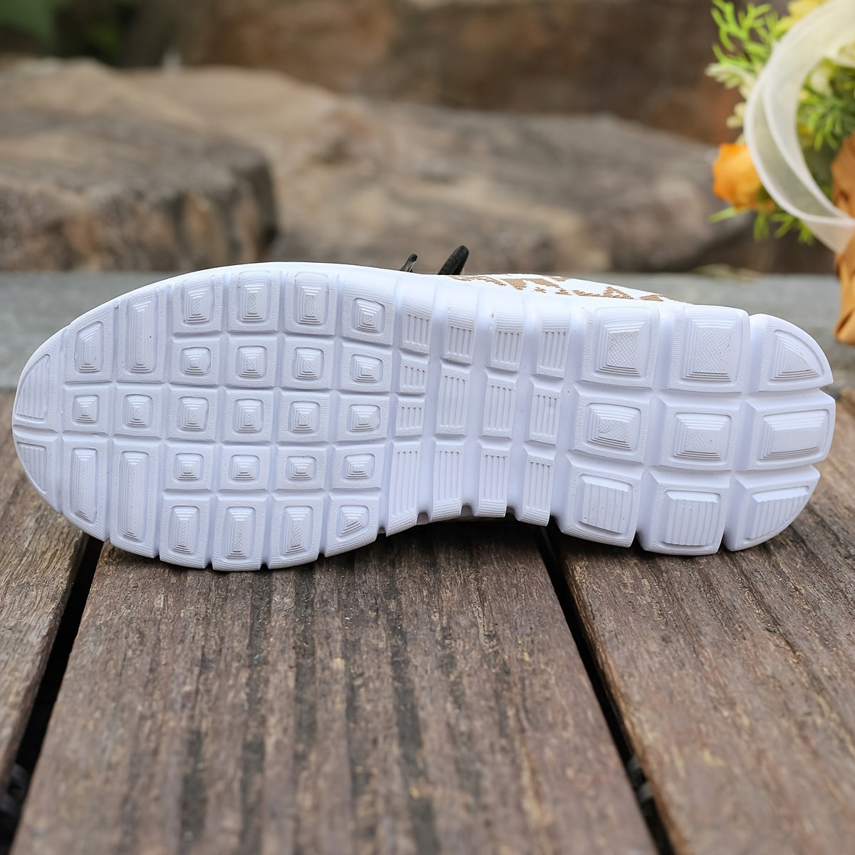 Women's Casual Sneakers Comfort Sport Shoes Fabric Knit Breathable Slip-On All-Season Walking Flats - EVA Sole Non-Slip Athletic Running Footwear - Taizhou North America Europe Exclusive