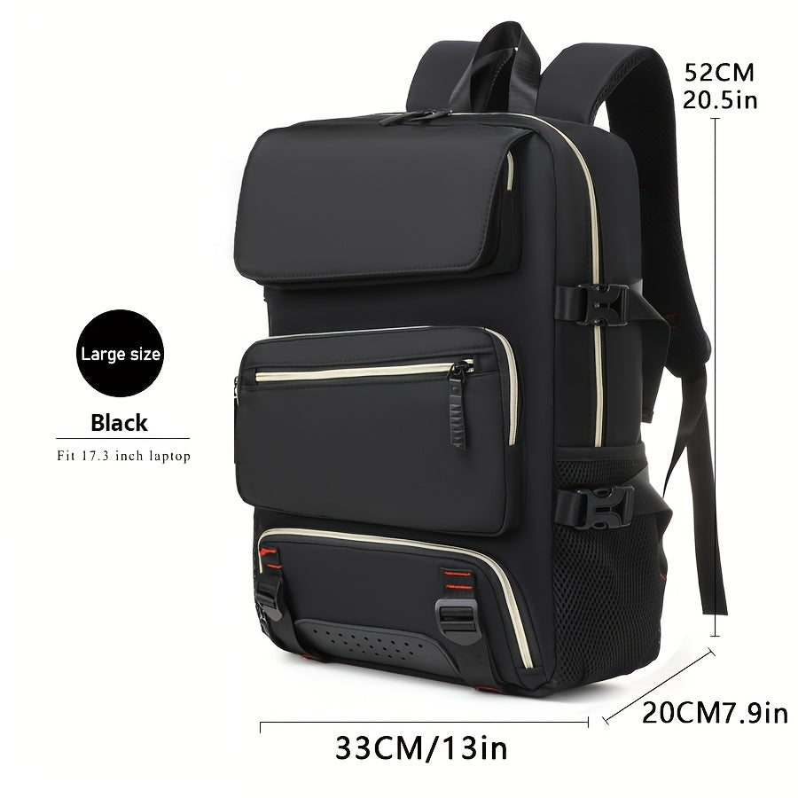 Large capacity Men's multi-functional laptop backpack with shoe compartment, very suitable for hiking, business and outdoor activities, it is an excellent gift for Christmas, Valentine's Day and Thanksgiving, Best for Christm