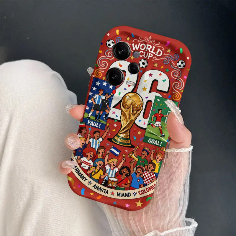 2026 FIFA World Cup TPU Phone Case for Redmi & Xiaomi Models