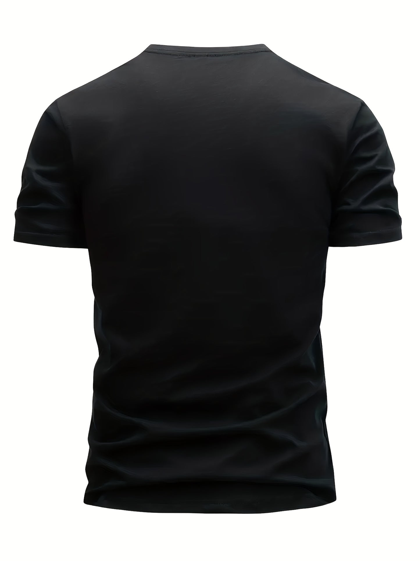 3pcs Mixed Print Deer Pattern Men's Ultra-Lightweight Round Neck T-Shirt - Quick-Dry, Breathable, Sweat-Absorbent Casual Summer Short Sleeve Shirt for Men, Gift Idea with Round Neck Design