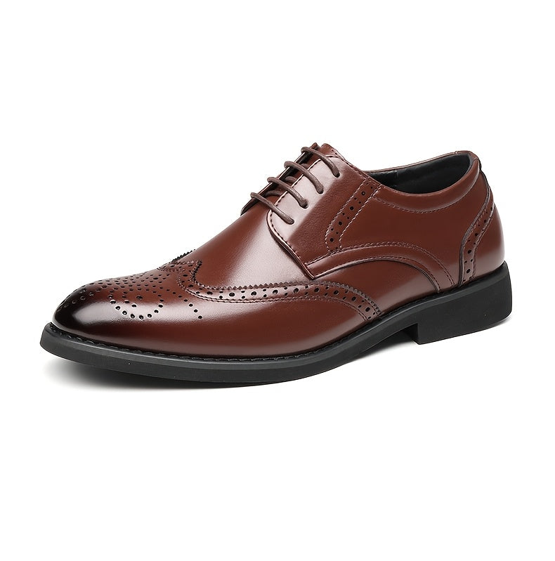 Men's Carved Business Formal Casual Shoes 6661