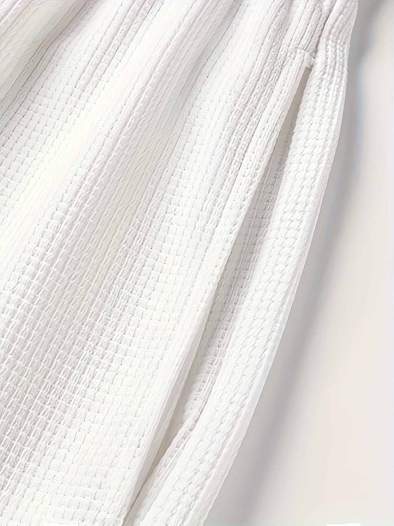 Waffle short-sleeved T-shirt Men's casual sports suit summer loose fake two-piece half-sleeve T-shirt set