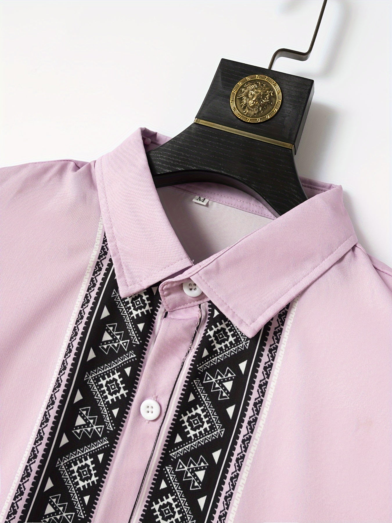 Men'S Two-Piece Set Consisting of a Casual Short-Sleeve Button-Up Shirt And Drawstring Pants, Perfect for Summer Wear.