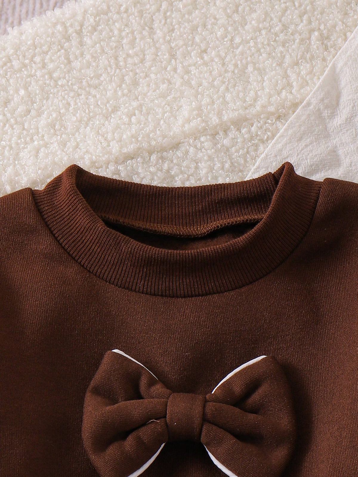 Girls' Autumn/Winter Sweatshirt & Wide-Leg Pants Set