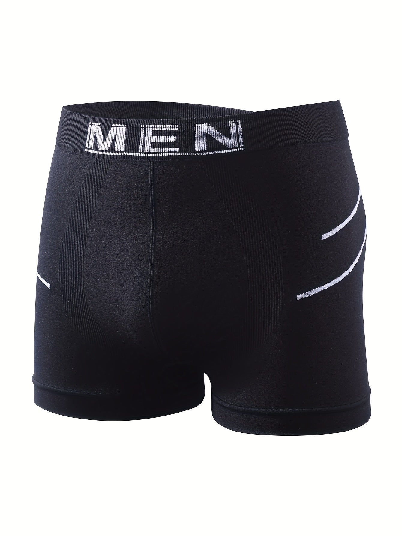 5-Pack Men's Seamless Nylon Boxer Briefs, Soft & Breathable