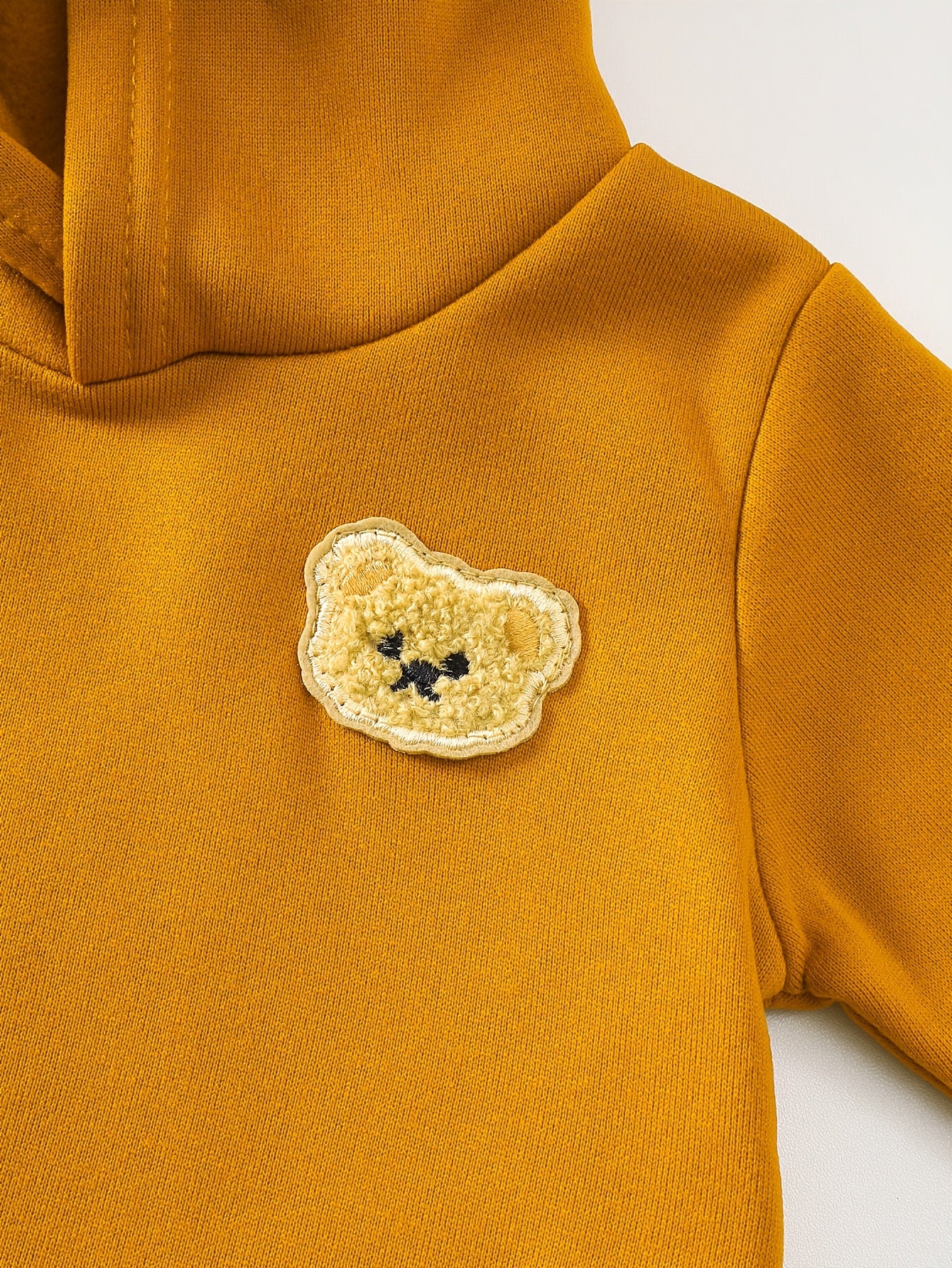 Baby Boys' Velvet Hoodie Set for Fall and Winter Casual Wear