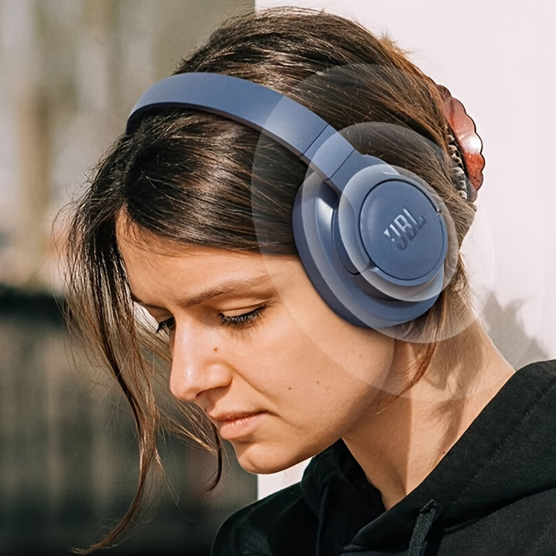 JBL TUNE770NC Wireless Noise Canceling Headphones, Active Noise Cancellation Gaming and Computer Headset for General Use, Sports, Running, Outdoor, Study, High-Quality Earphones with Built-in Microphone