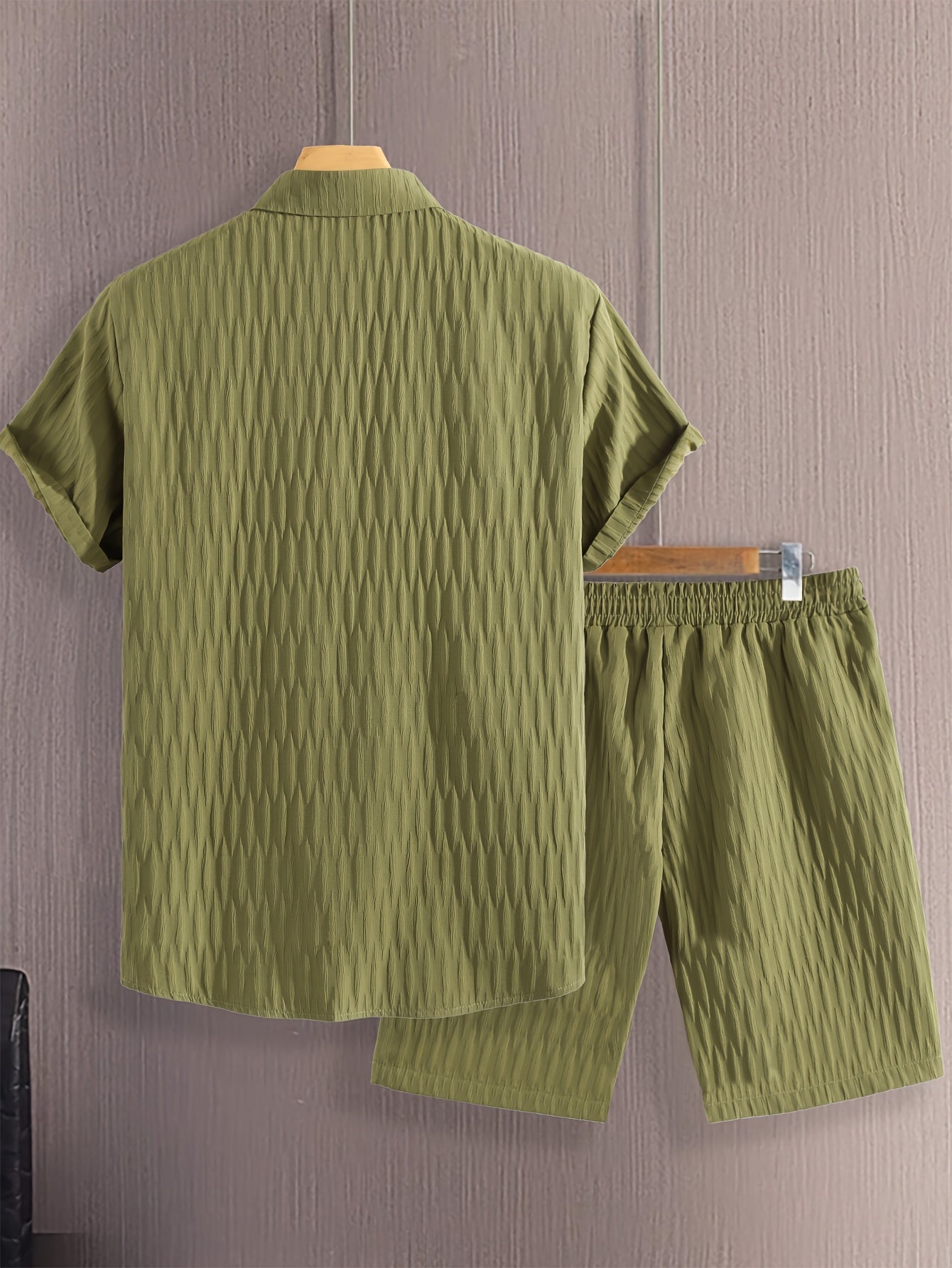 Men's Fashion Casual Shirt Suit