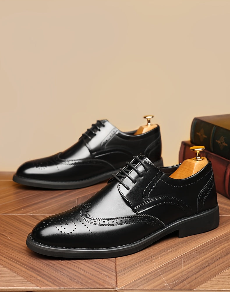 Men's Carved Business Formal Casual Shoes 6661