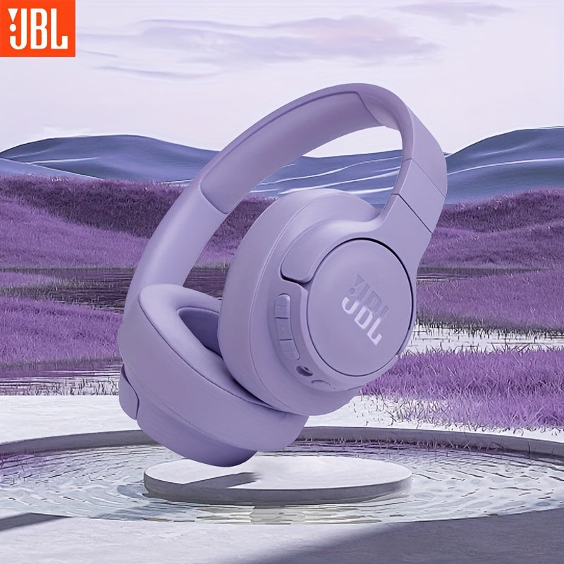 JBL TUNE770NC Wireless Noise Canceling Headphones, Active Noise Cancellation Gaming and Computer Headset for General Use, Sports, Running, Outdoor, Study, High-Quality Earphones with Built-in Microphone