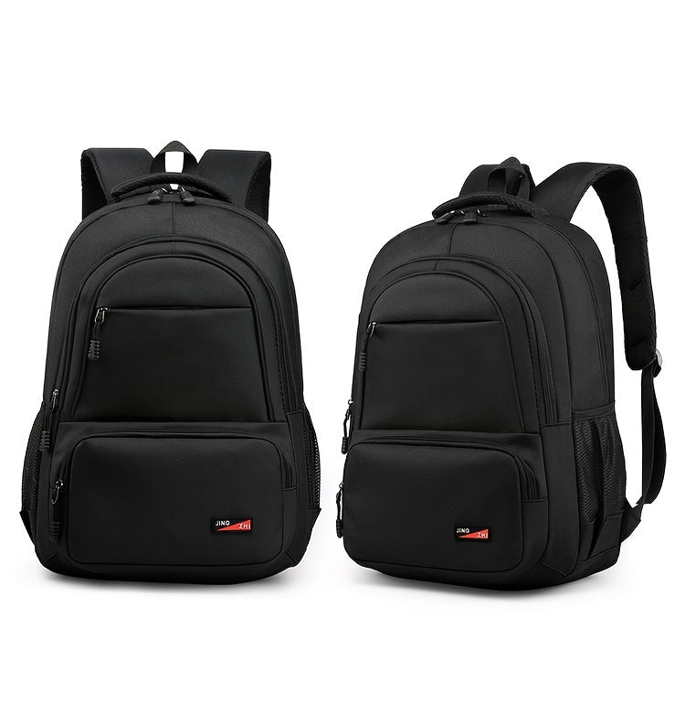 Durable Oxford Fabric Backpack - Spacious, Breathable, Adjustable Strap, Laptop Compartment, Ideal for Hiking, Camping, Travel, School Work - High 46cm, Long 32cm, Thick 19cm, School Backpack Adjustable Strap Backpack D