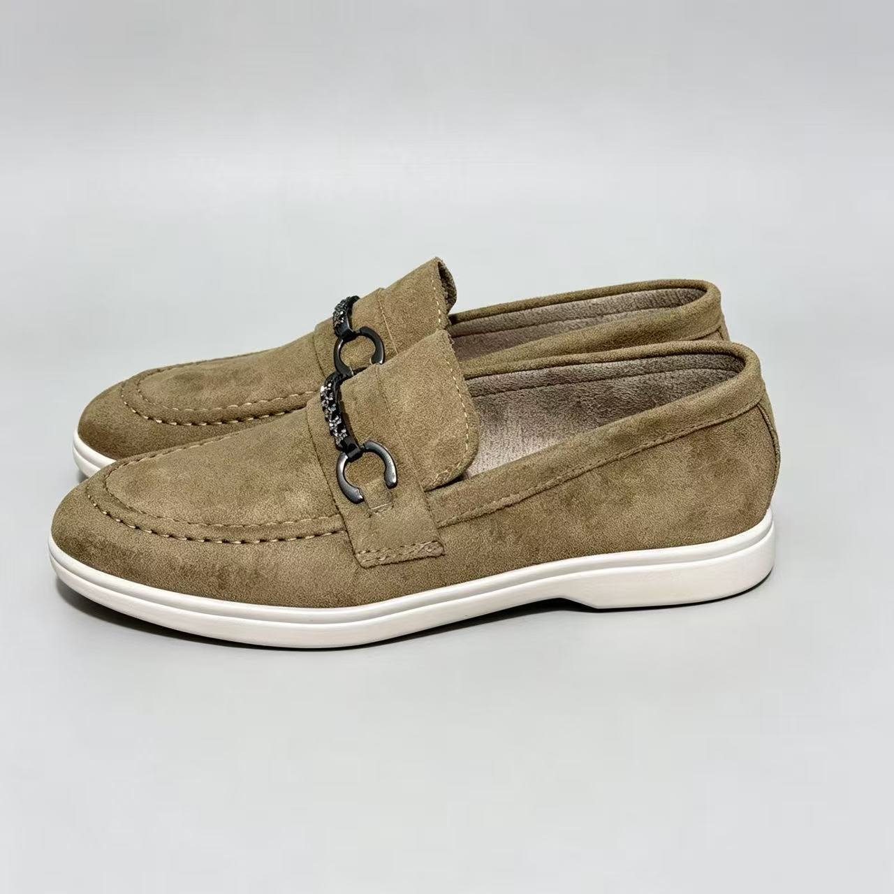 Women's Casual Flat Slip-On Loafers, Comfortable All-Season Shoes