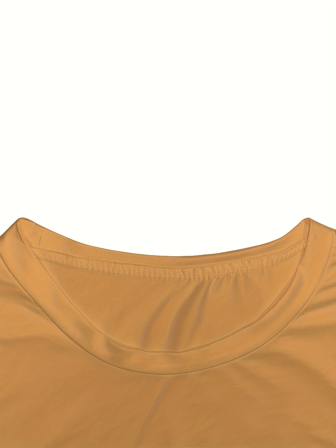 Men'S Brown T-Shirt with ECG Heartbeat Graphic - Casual Streetwear, Short Sleeve, Round Neck, Stretch Fabric, All-Season Comfort, Casual Streetwear Tee Round Neck Tshirt Comfortable Fit