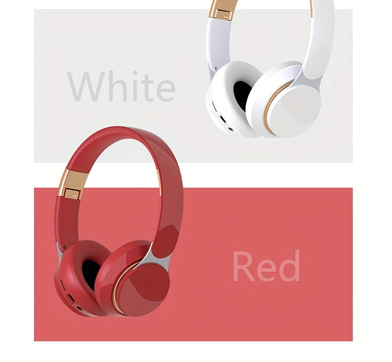 07S Wireless Over-Ear Headphones - Wireless 5.3, Long Battery Life, Soft Earmuffs, HD Sound, Portable & Adjustable for Outdoor Sports and Commuting, Outdoor Sports Headphones|Modern Wireless Headphones|Comfortable Earmuffs
