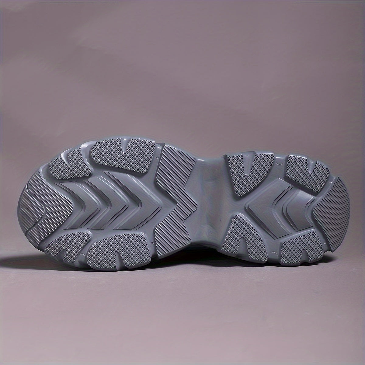 Men's Vintage Chunky Shoes, Comfy Non Slip Breathable Lace Up Sneakers For Men's Outdoor Activities