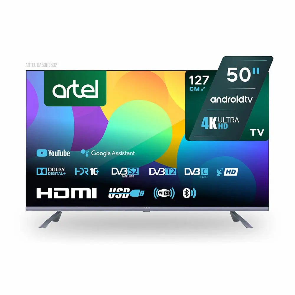 ARTEL 50" UHD Smart TV Dark Grey with Multiple Tuners