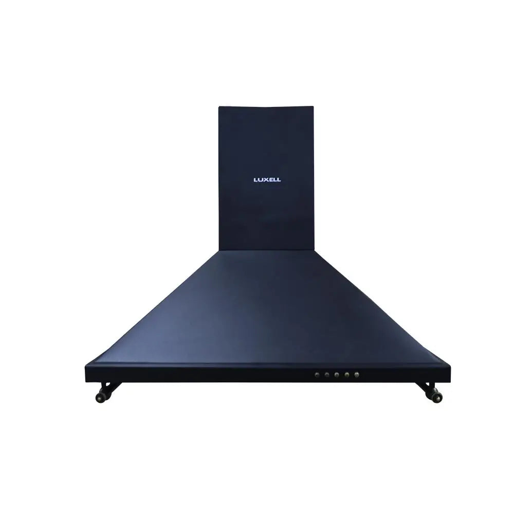 Luxell DP6-RBL Black Mechanical Kitchen Hood with Aluminum Filter