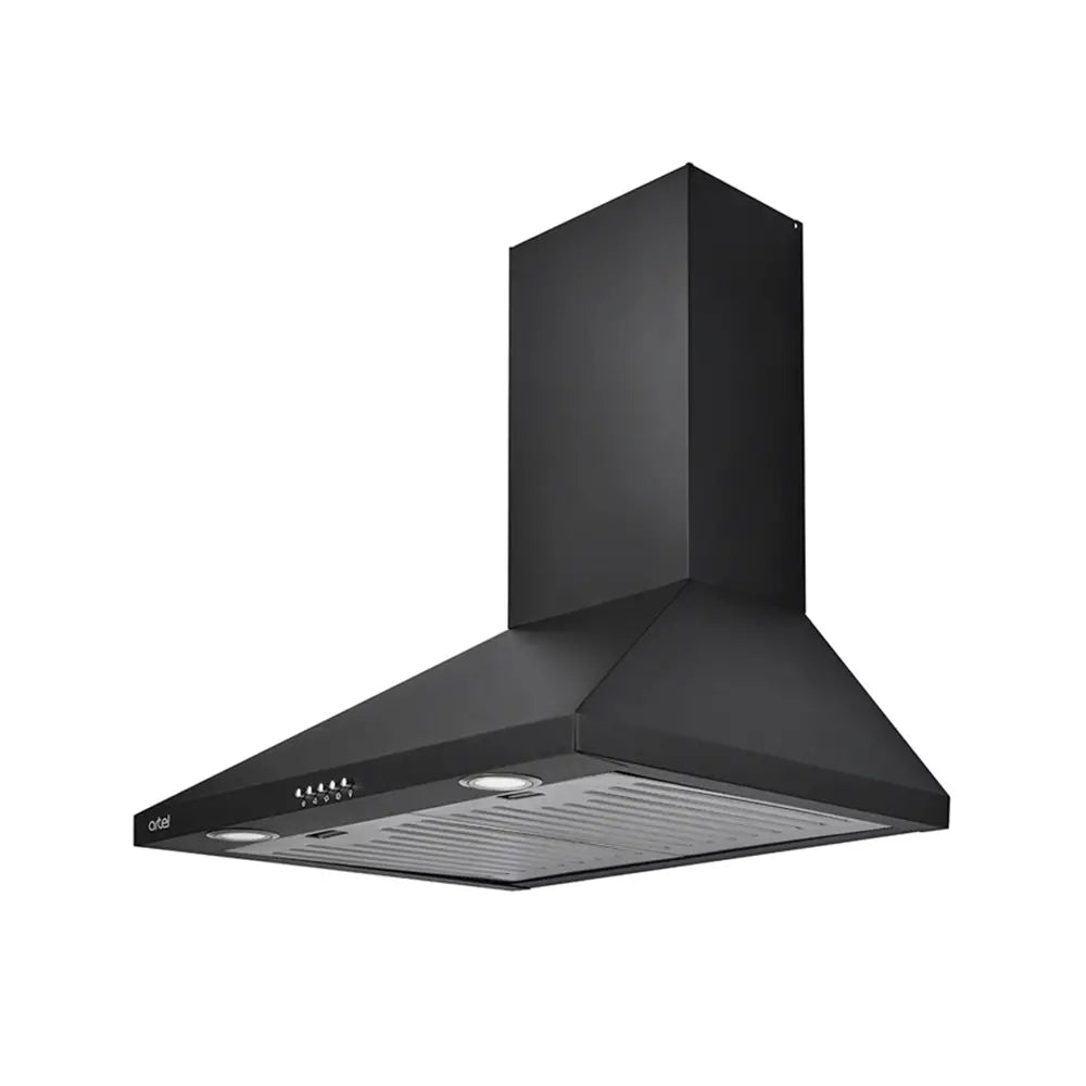 ARTEL Prima Black Kitchen Extractor Hood - Compact & Efficient