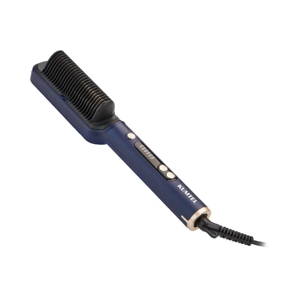 KUMTEL Hair Straightening Brush - Compact 30W Styling Tool