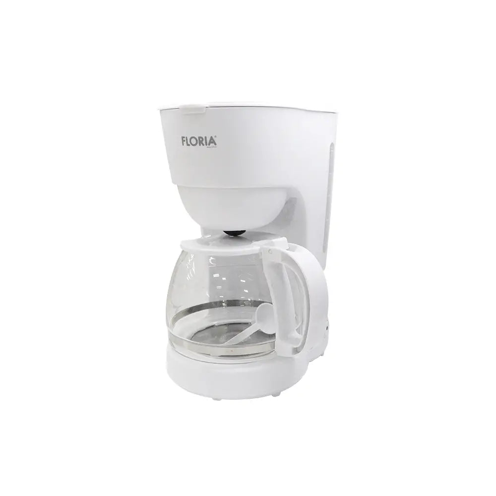 Floria ZLN9274 White Coffee Maker - Compact & Stylish