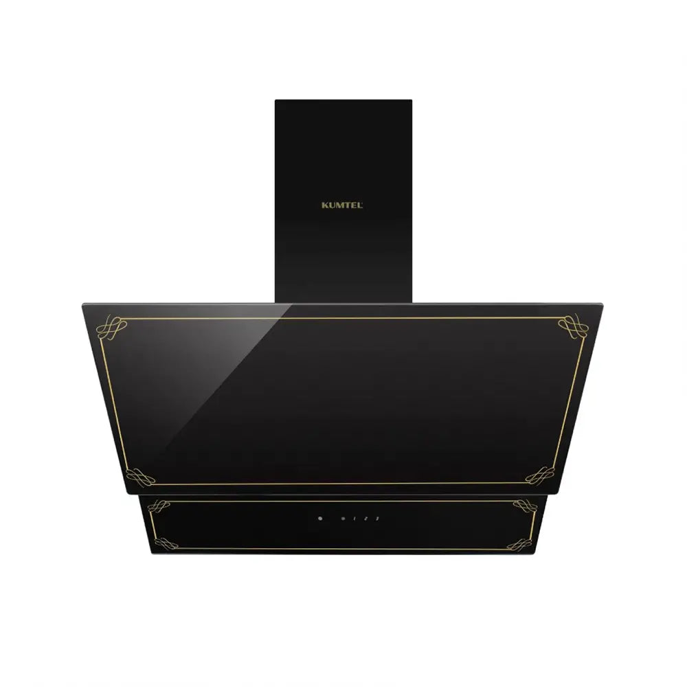 Kumtel DA6-835 Rustik Black Kitchen Extractor Hood