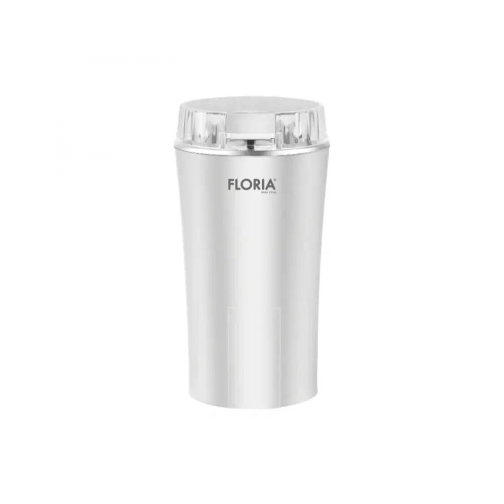 Floria White Electric Coffee Grinder 350W, 60g Capacity