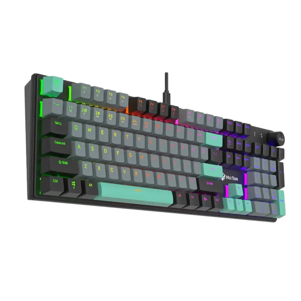Meetion MK009RDP Mechanical Keyboard Compact Design