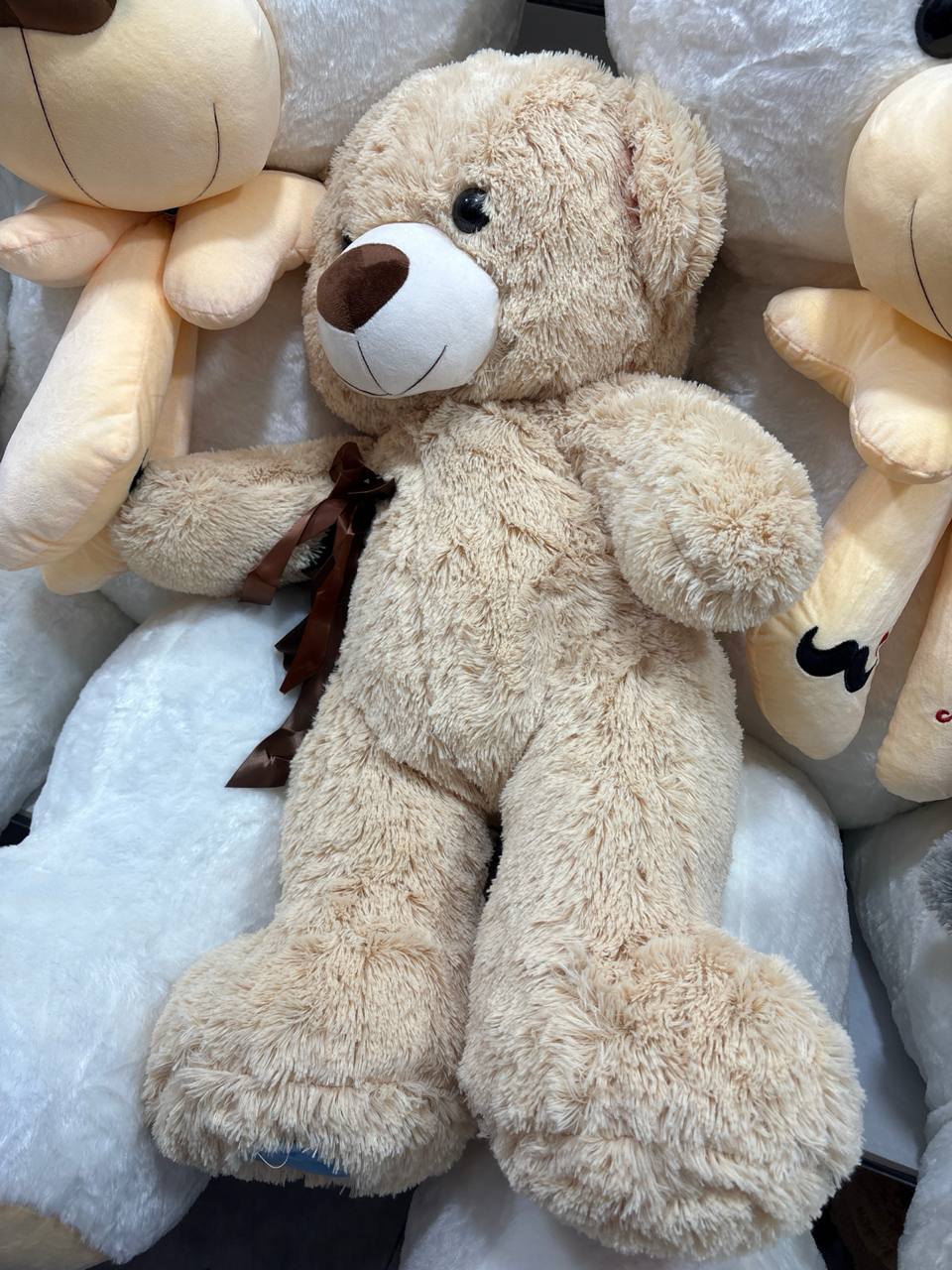 Soft teddy bear TEDDY brown - ayq