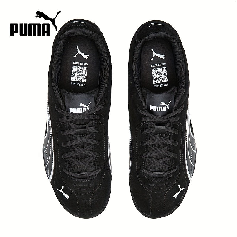 PUMA Unisex Sneakers - Lightweight Gym Sneakers with Cushioned Midsole, All-Season Performance Shoes for Men Women - Black/ - Perfect for Running, Training, Casual Attire, Training Footwear, Sporty Design, Supportive Sole,