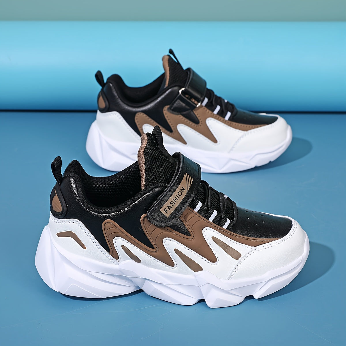 2025 New Boys' Sneakers - Breathable Quick-Dry Synthetic, Durable Low-Top Lace-Up Shoes with Closure, Stylish Striped Design for Outdoor, Running Casual Wear, All-Season Comfort, Shoes for Girls, Running Footwear, Modern Sn