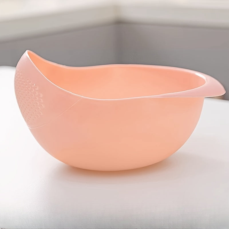 1/2/3pcs Storage Basket, Multifunctional Laundry Basket, Modern Food Drain Basket, Fruits, Vegetables, Rice And Grains, Kitchen Organizer And Storage Cabinet, Kitchen Accessories