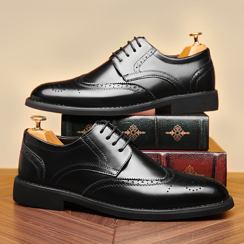 Men's Carved Business Formal Casual Shoes 6661