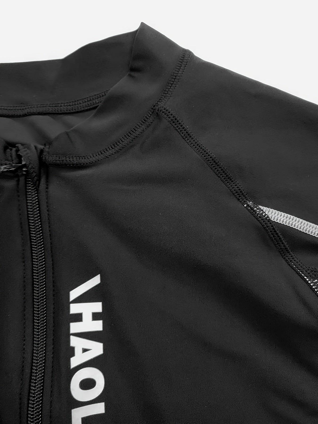 Men's Full Coverage Long Sleeve Swim Jumpsuit Athletic Wear