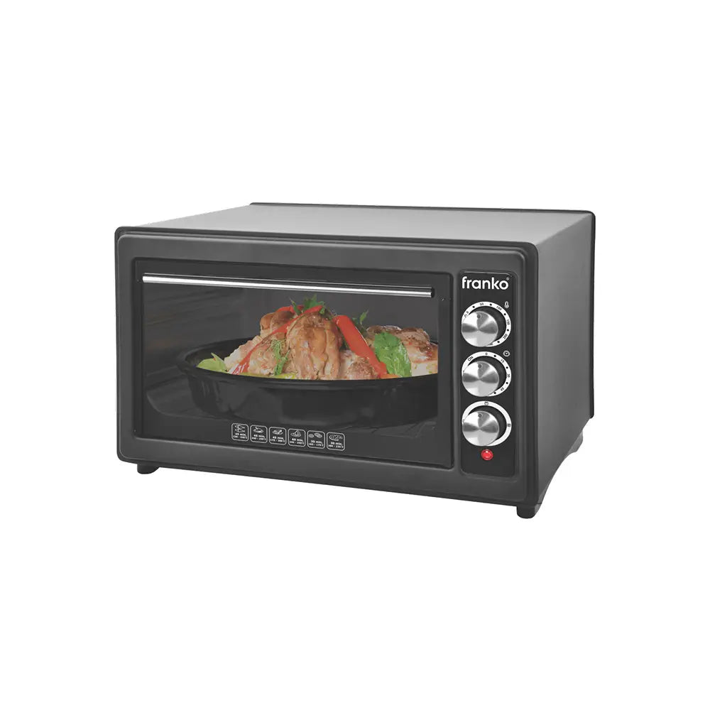 38L Electric Oven with Timer and Accessories, 1300W Power