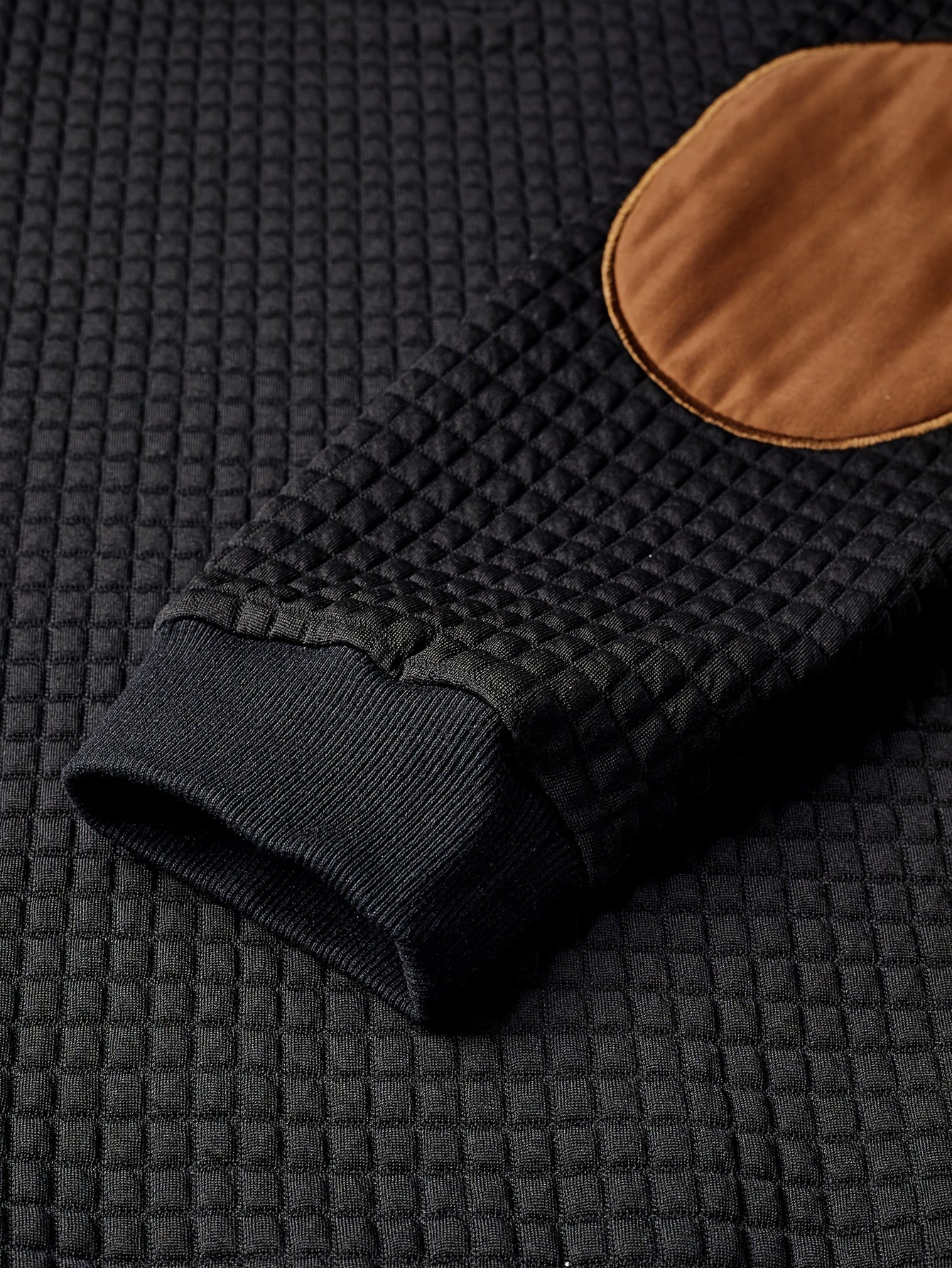 Men'S Fashion Men'S Clothing Autumn Winter Casual Muscle Square Block Round Neck Zipper Long Sleeve Patchwork Men'S Henley Shirt, Men'S Clothing