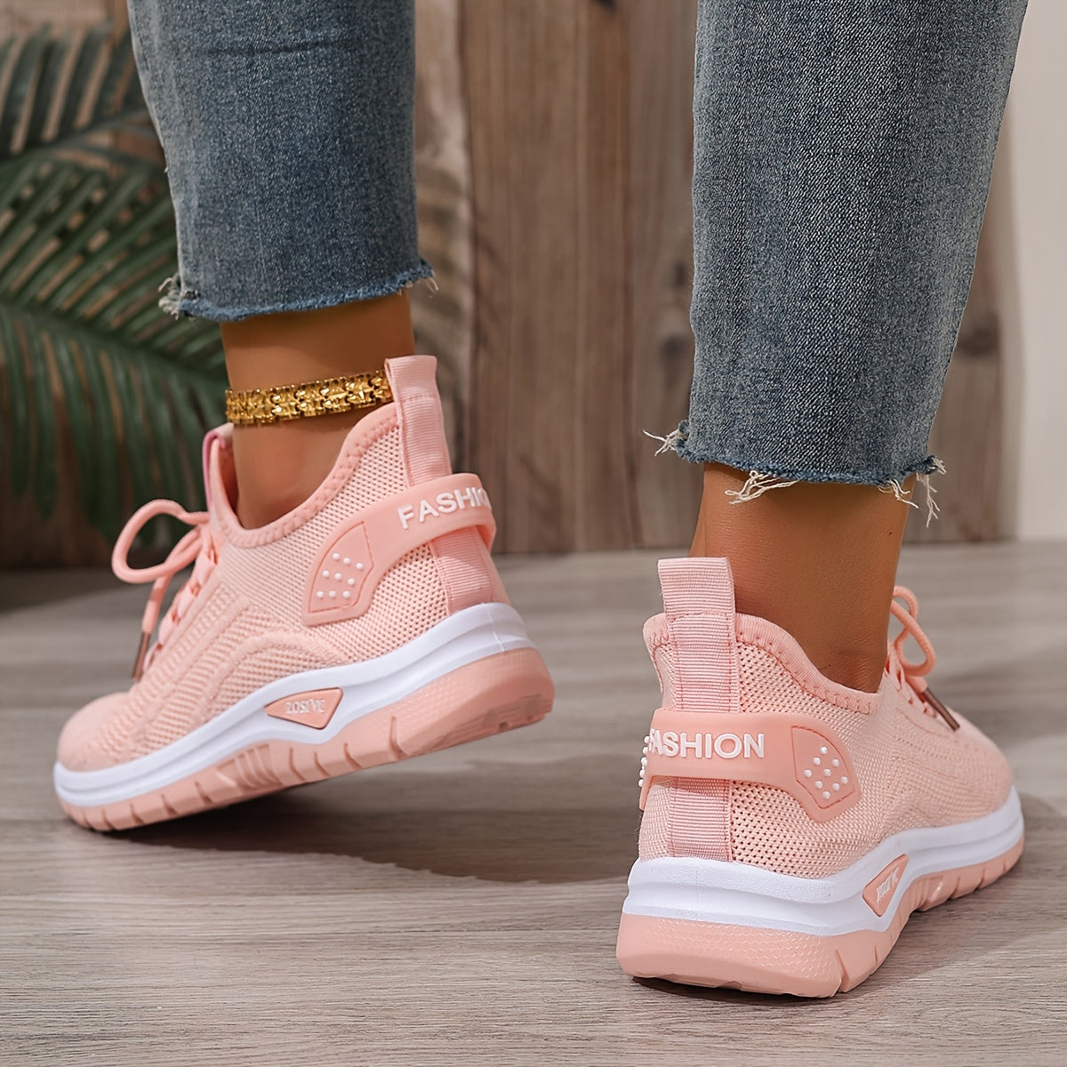 ZOSIVC Cheap Women's Shoes, Slip-on Sneakers for Women, White and Black Comfortable Summer Casual Beach, Vacation, Camping & Casual Attire Shoes | Mesh Upper Ladies' Sneakers - Gifts