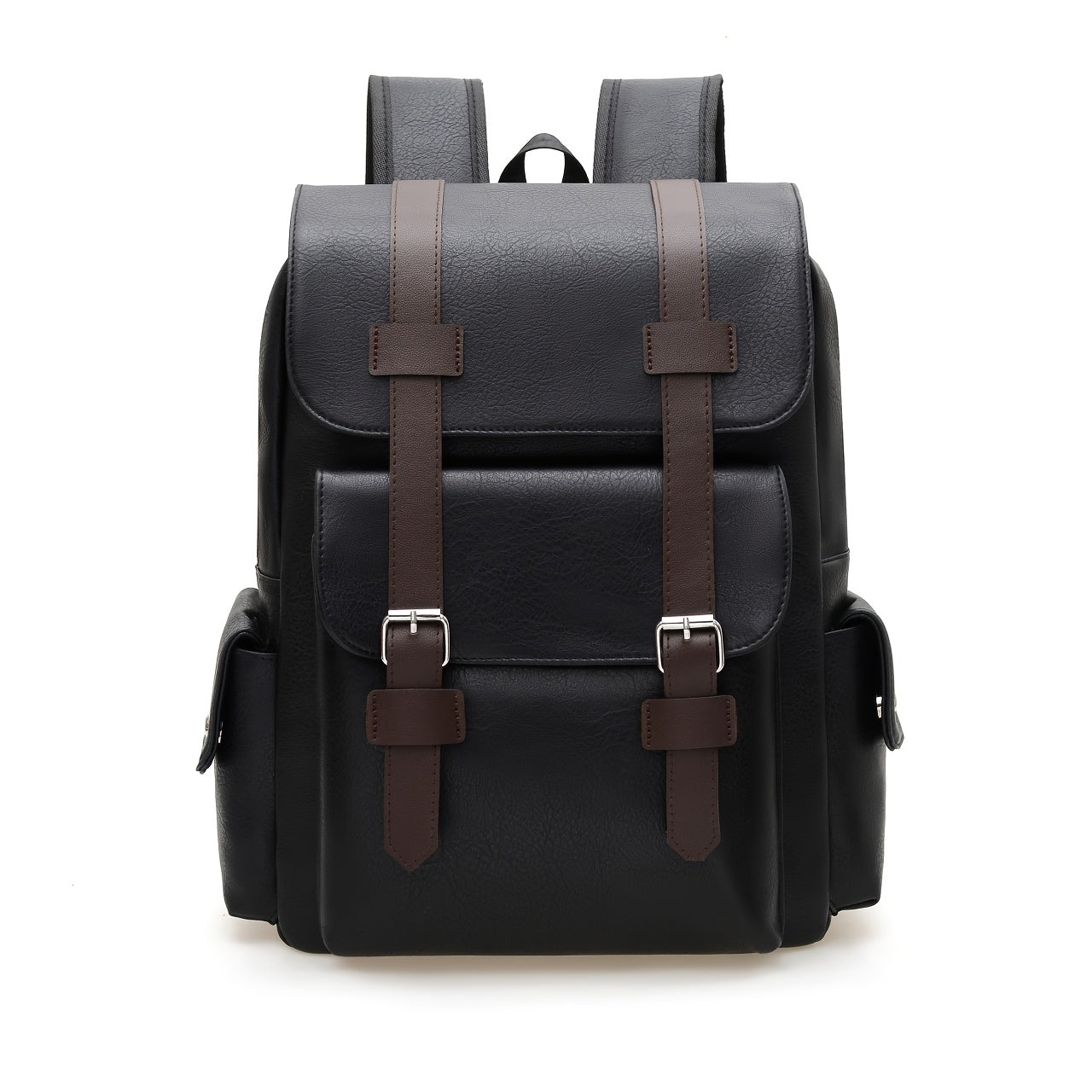 Unisex Large Capacity Backpack with Multiple Pockets, Business Casual Travel Commuter Neutral Style Dual Shoulder Bag for and Laptop