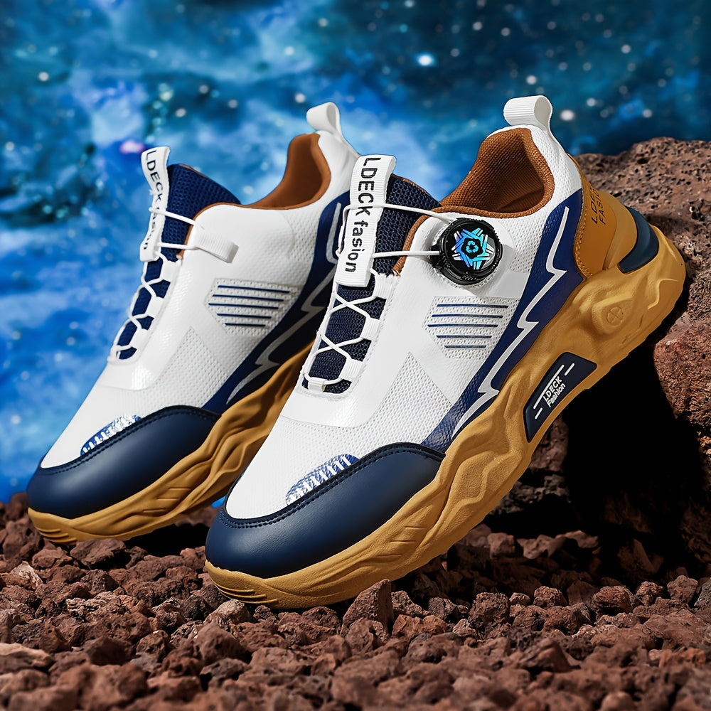 2025 Men'S Slip-Resistant Durable Fashionable Comfortable Height-Increasing Casual Skate Shoes, Low Top Round Toe Lace-Up with Fabric Inner PVC Sole for All Seasons, Street Style Casual Footwear Modern Look Sneakers Dur