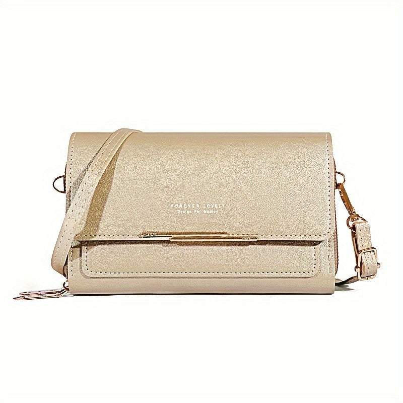 Women's Small Crossbody Single Shoulder Bag, Mobile Phone Bag Clip Wallet, Handbag, Fashionable and Simple Crossbody Bag, Fashionable and Trendy Single Shoulder Bag, Crossbody Simple Wallet, Handbag, Wallet, Mobile Phone Bag