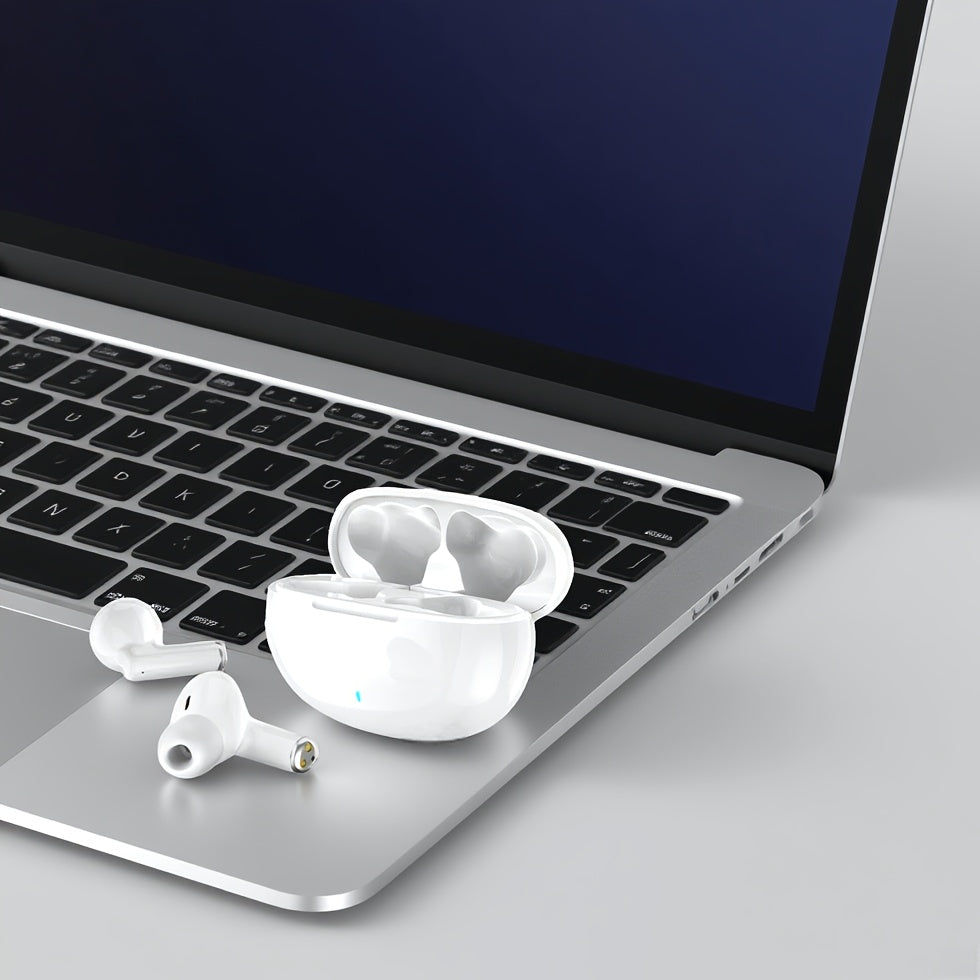 Lightweight wireless in-ear headphones are as light as a feather. Long time wearing will not have the slightest discomfort. Whether you're out shopping, commuting, or working out, it's easy to slip it into your pocket and sta