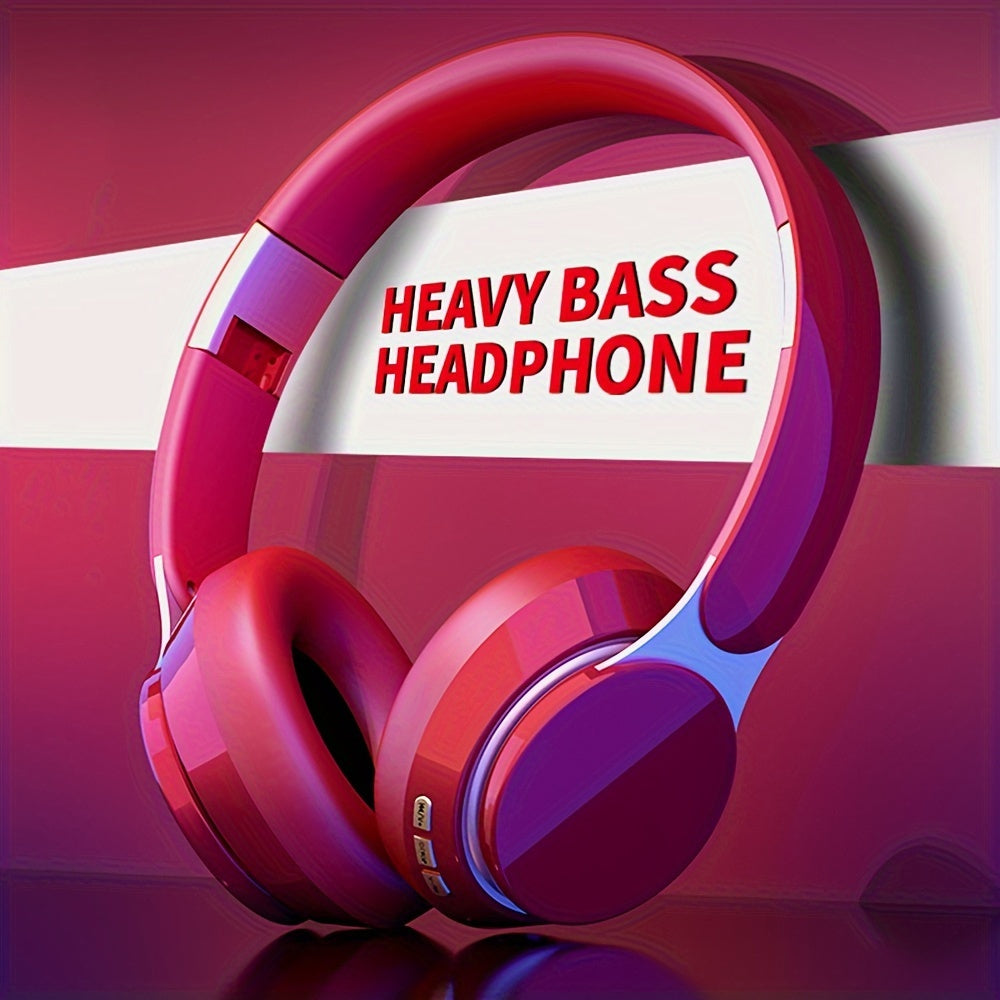 07S Wireless Over-Ear Headphones - Wireless 5.3, Long Battery Life, Soft Earmuffs, HD Sound, Portable & Adjustable for Outdoor Sports and Commuting, Outdoor Sports Headphones|Modern Wireless Headphones|Comfortable Earmuffs