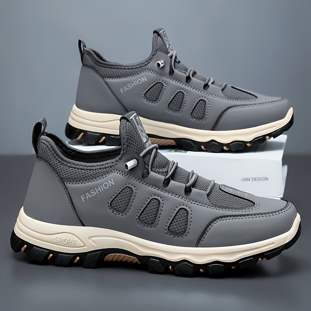 Men'S Spring/Fall Running Shoes, Casual Sports Lightweight Sneakers, Breathable Comfortable Casual Soft Sole Athletic Shoes