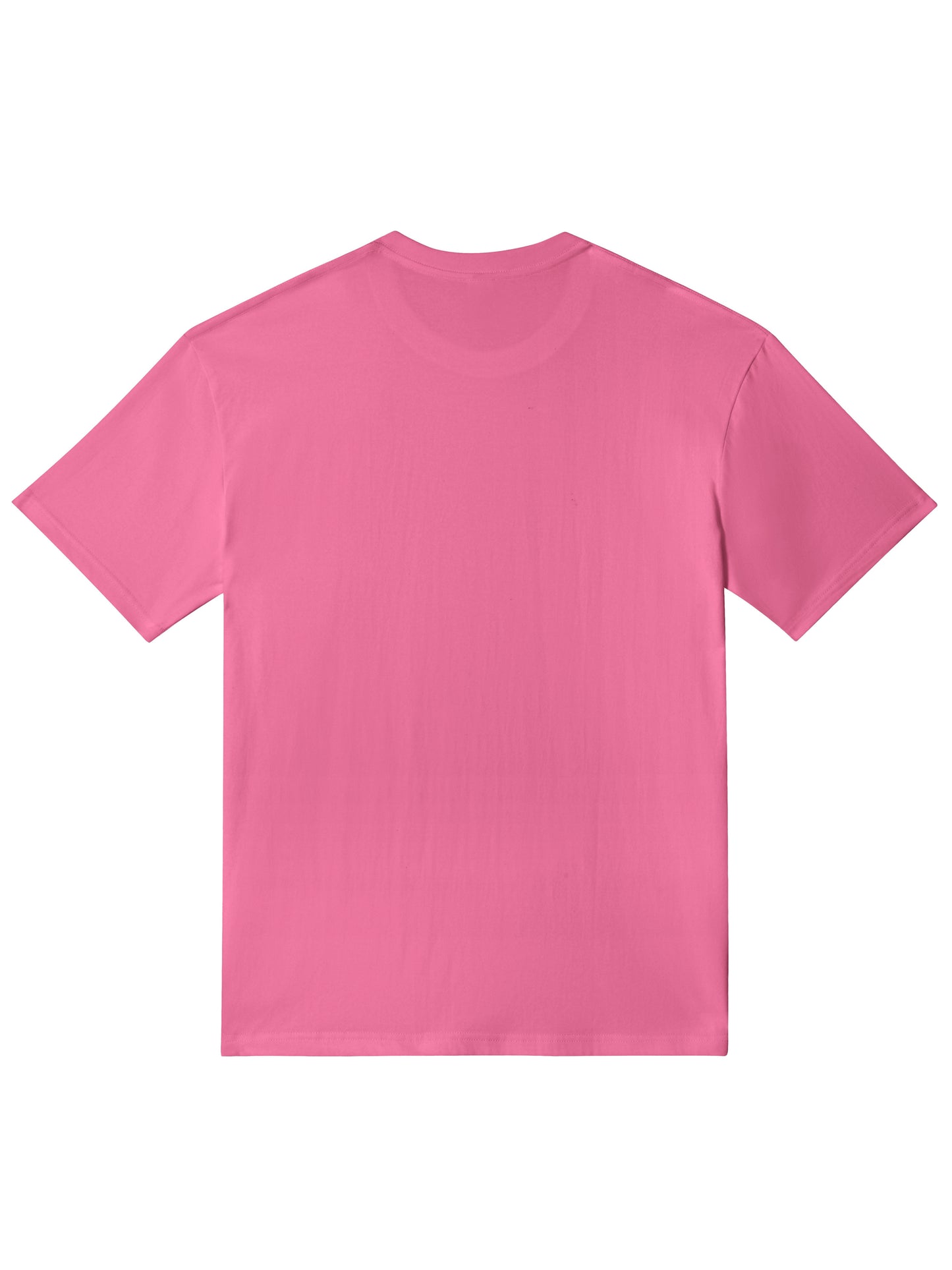 Men'S Bright Pink CALVI Graphic T-Shirt - Soft Breathable 100% Cotton Crewneck Tee, Everyday Casual Shirt for Office, Outings Gym - Minimalist Modern Top, Comfortable Clothing, Stylish Letter Print, Durable Fabric, Short Sl