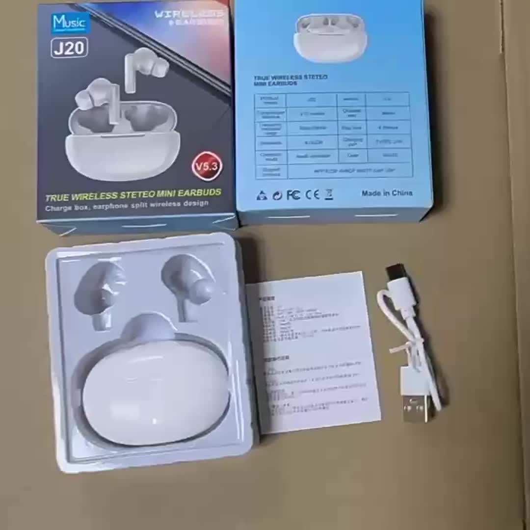 Lightweight wireless in-ear headphones are as light as a feather. Long time wearing will not have the slightest discomfort. Whether you're out shopping, commuting, or working out, it's easy to slip it into your pocket and sta