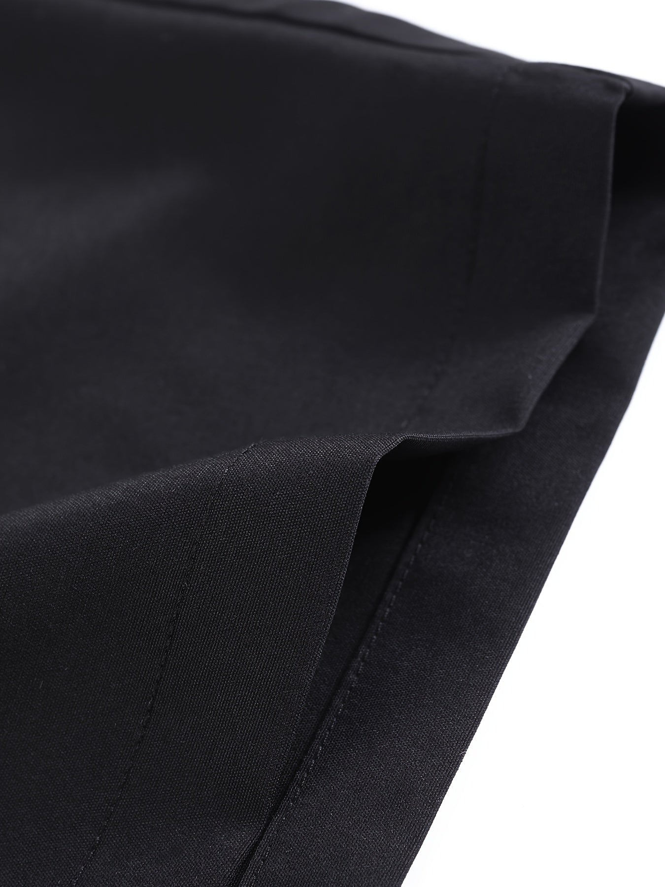 Men'S Casual Summer Crown Print Short Sleeve Button-Up Shirt & Pants Set - Black, Relaxed Fit, Non-Stretch Fabric, Lapel Collar, Stylish for Casual Attire, Casual Attire|Crown Print Design|Relaxed Fit Pants, Crown Shirt