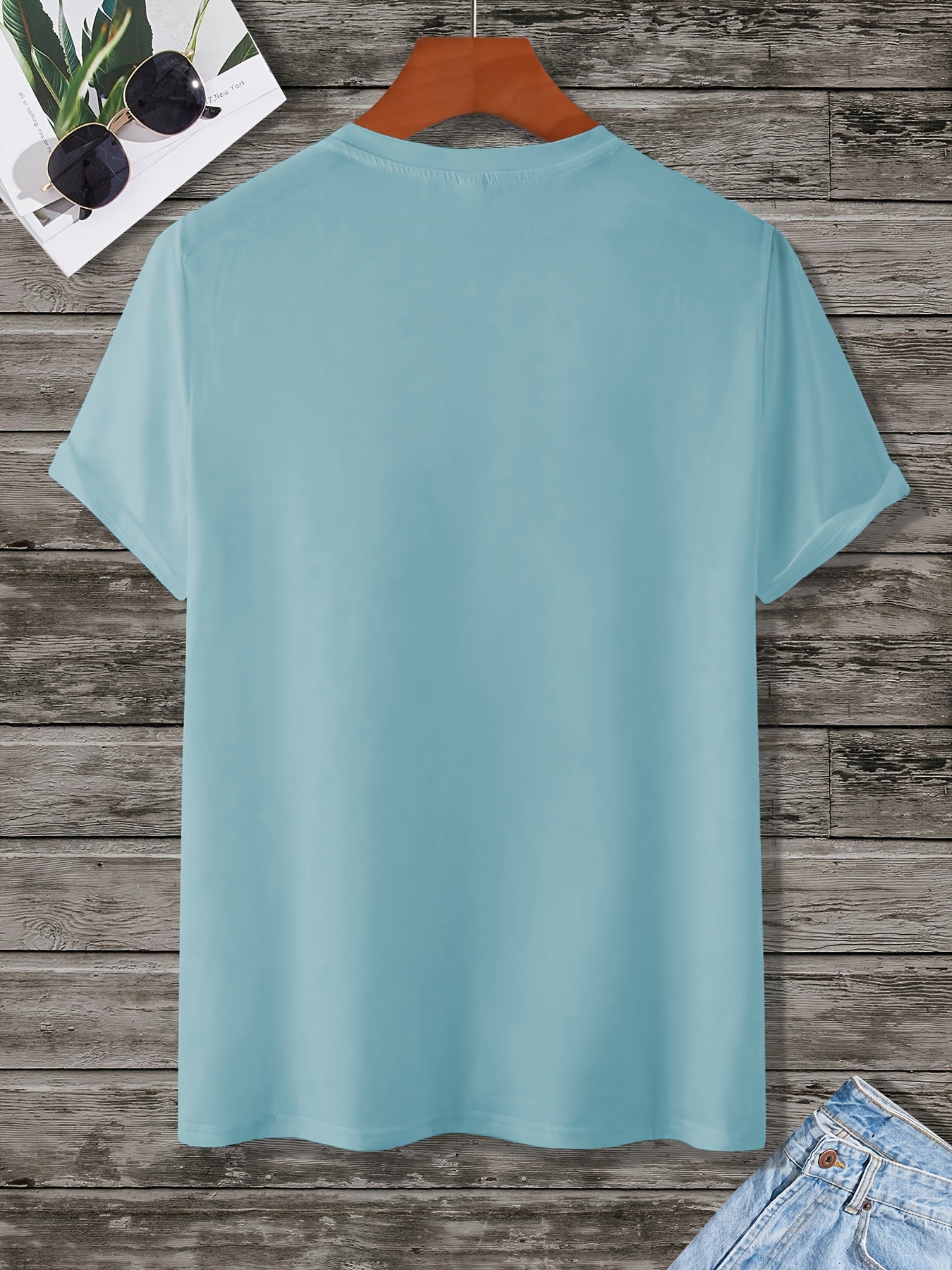 Men's Heavyweight 180gsm Cotton T-Shirt - Dark Gray Crew Neck Tee with Bold "Boston" Print, All-Season Everyday Formal Shirt for Men - Machine Washable Luxury Casual Top, Versatile Clothing, Modern Design, Premium Fabric, S